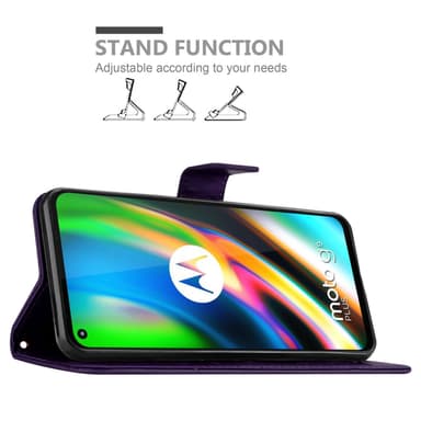 Motorola MOTO G 5G PLUS lommebokdeksel Blomster