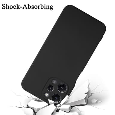 Redmi 12 silikondeksel case (Svart)