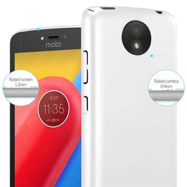 Deksel Motorola MOTO C PLUS Case Cover (sølv)