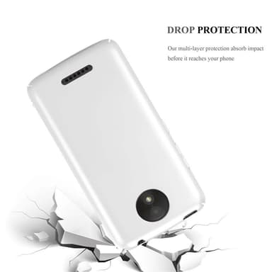 Deksel Motorola MOTO C PLUS Case Cover (sølv)