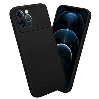 Deksel iPhone 12 PRO MAX cover (svart)