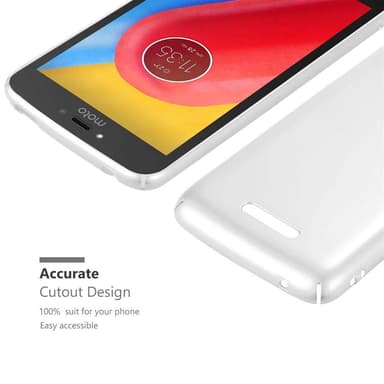 Deksel Motorola MOTO C PLUS Case Cover (sølv)