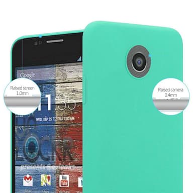Motorola MOTO G2 Hardt Deksel Cover (grønn)