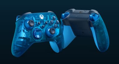 Xbox Sky Cypher kontroller (Blue Transparent)