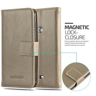Nokia Lumia 625 lommebokdeksel etui (brun)