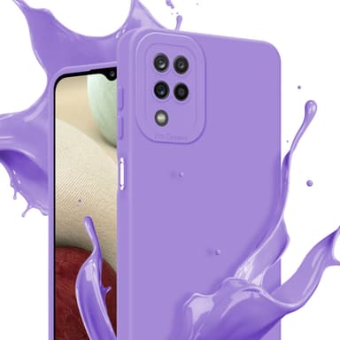 Samsung Galaxy A12 / M12 Deksel case (lilla)