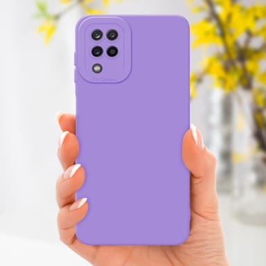 Samsung Galaxy A12 / M12 Deksel case (lilla)