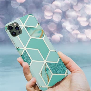 iPhone 12 PRO MAX lommebokdeksel etui (grønn)