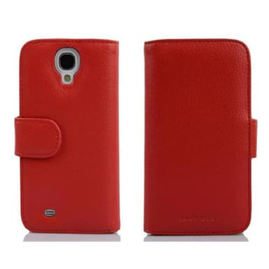 Samsung Galaxy S4 lommebokdeksel etui (rød)