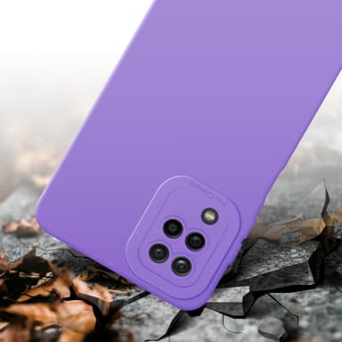 Samsung Galaxy A12 / M12 Deksel case (lilla)