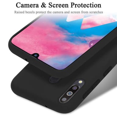Samsung Galaxy M30 / A40s silikondeksel case (svart)