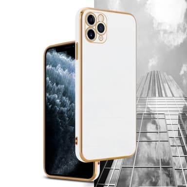 iPhone 11 PRO silikondeksel case (hvit)