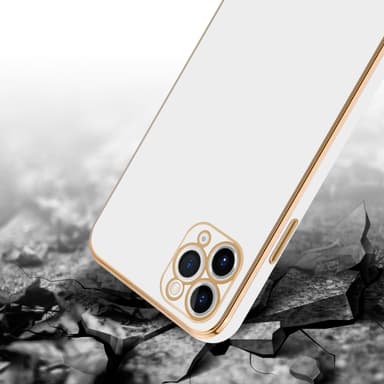 iPhone 11 PRO silikondeksel case (hvit)