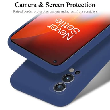 OnePlus Nord 2 5G silikondeksel case (Blå)