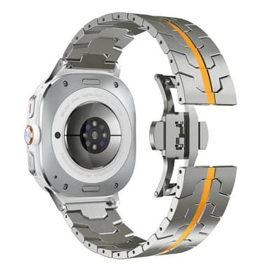 Iron Man rustfritt klokkereim Samsung Galaxy Watch Ultra (47mm) - Tita