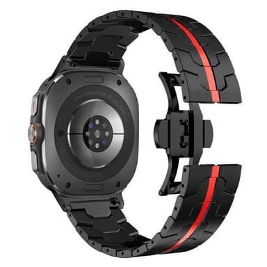 Iron Man rustfritt klokkereim Samsung Galaxy Watch Ultra (47mm) - Svar