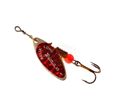 Cuiller De Pêche Mepps Aglia Long Redbo - Leurre Tournant Incontournable Pour Carnassiers