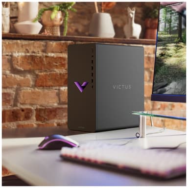 HP Victus 15L stasjonær gaming-PC R5-5/8/512/3050