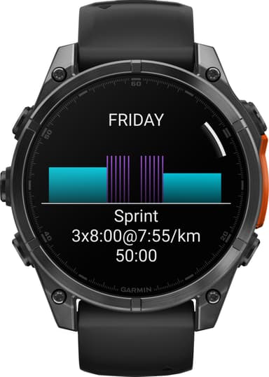 Garmin Fenix 8 smartklokke 47 mm (Slate Gray)