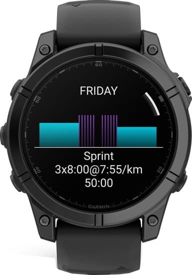 Garmin Fenix E smartklokke 47 mm (Slate Gray)
