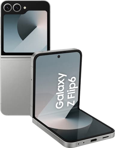 Samsung Galaxy Z Flip6 5G smarttelefon 12/256GB (sølv)
