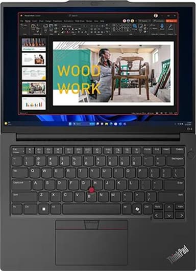 Lenovo ThinkPad E14 Gen 6 14" bærbar pc 21M7002YMX (graphite black)