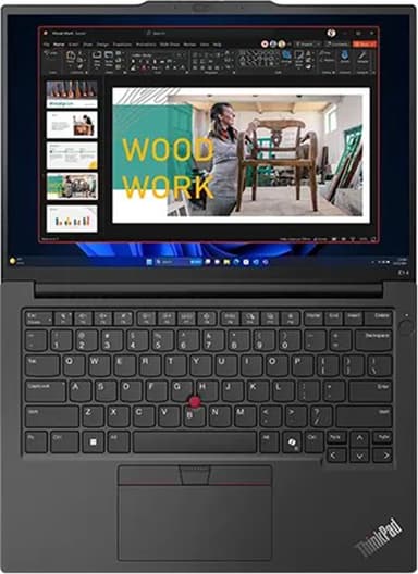Lenovo ThinkPad E14 Gen 6 14" bærbar pc 21M7002JMX (graphite black)