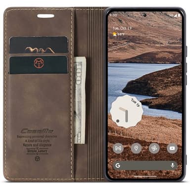 CaseMe mobildeksel 013 Google Pixel 9 Pro - Coffee