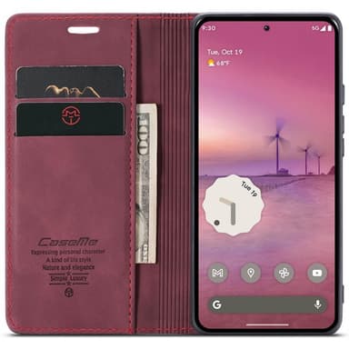 CaseMe mobildeksel 013 Google Pixel 9 Pro - Burgunder