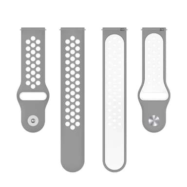 EBN Sport klokkereim Suunto Race S (45mm) - Grå/hvit