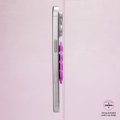 SBS universal sugekoppholder (rosa)