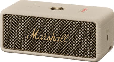 Marshall Emberton III trådløs bærbar høyttaler (kremfarget)