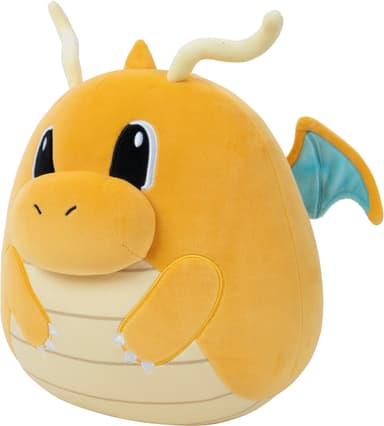 Squishmallows Pokemon mykt kosedyr (Dragonite, S)