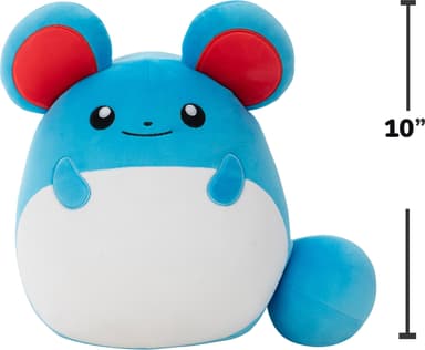 Squishmallows Pokemon mykt kosedyr (Marill, S)