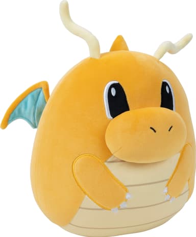 Squishmallows Pokemon mykt kosedyr (Dragonite, S)