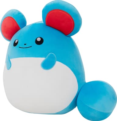 Squishmallows Pokemon mykt kosedyr (Marill, S)