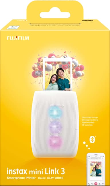 Fujifilm Instax Mini Link 3 smarttelefonprinter (hvit)