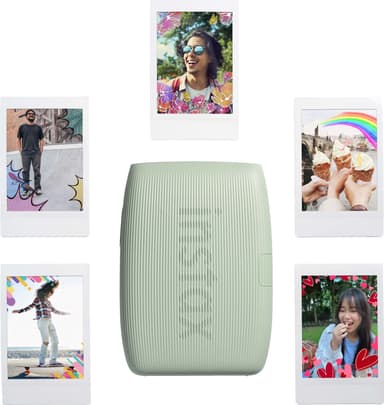 Fujifilm Instax Mini Link 3 smarttelefonprinter (grønn)