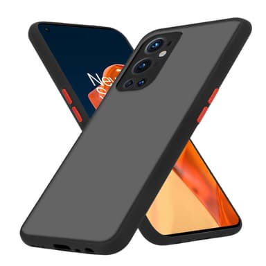 OnePlus 9 PRO Deksel Case Cover (Svart)