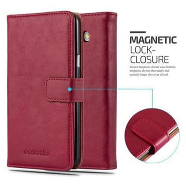 Samsung Galaxy J7 2016 lommebokdeksel etui (rød)