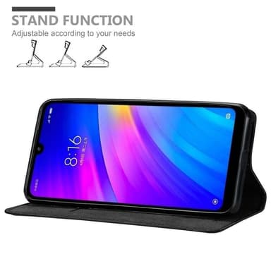 Xiaomi RedMi 7 lommebokdeksel case (svart)