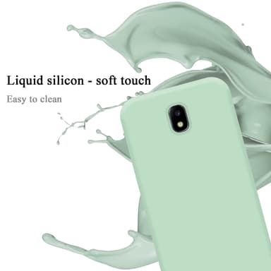 Samsung Galaxy J5 2017 silikondeksel case (grønn)