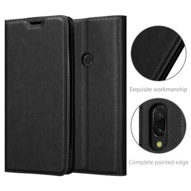 Xiaomi RedMi 7 lommebokdeksel case (svart)