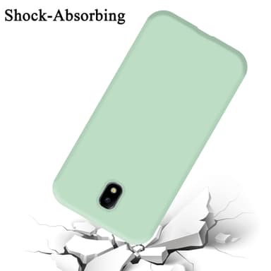Samsung Galaxy J5 2017 silikondeksel case (grønn)