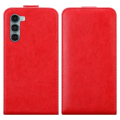Motorola MOTO G200 5G deksel flip cover (rød)