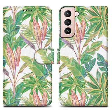 Samsung Galaxy S21 PLUS lommebokdeksel etui (grønn)