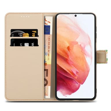 Samsung Galaxy S21 PLUS lommebokdeksel etui (grønn)