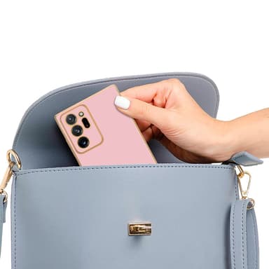 Samsung Galaxy NOTE 20 ULTRA silikondeksel case (rosa)