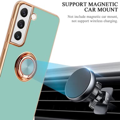 Samsung Galaxy S21 5G silikondeksel case (turkis)