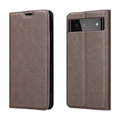 Google PIXEL 6 lommebokdeksel case (brun)